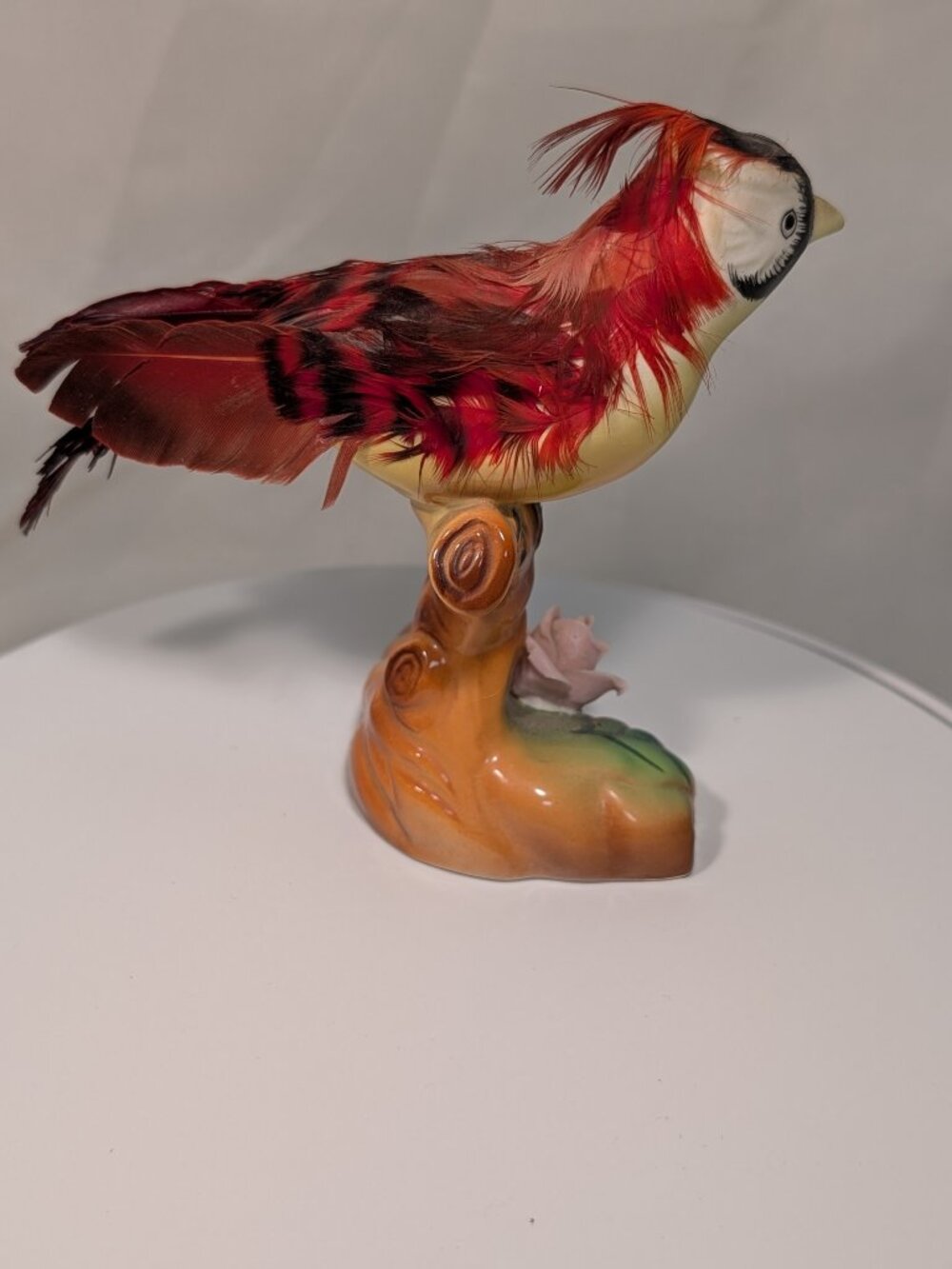 3 Vintage Colorful Ceramic Porcelain Bird Figurines Pair Pheasant Birds In Nest - Picture 4 of 15